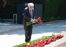 Azerbaijan marks 93rd birthday anniversary of National Leader Heydar Aliyev. Azerbaijan, Baku, 10 May 2016